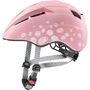 Kép 1/5 - Uvex Kid 2 CC pink polka dots mat bukósisak, 46-52cm