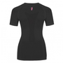Kép 2/8 - Zajo Contour W T-shirt SS női strech rövid ujjú aláöltözet felső, fekete, XL