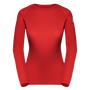 Kép 1/4 - Zajo Elsa Merino W Tshirt LS női hosszú ujjú gyapjú aláöltözet felső, racing red, XL